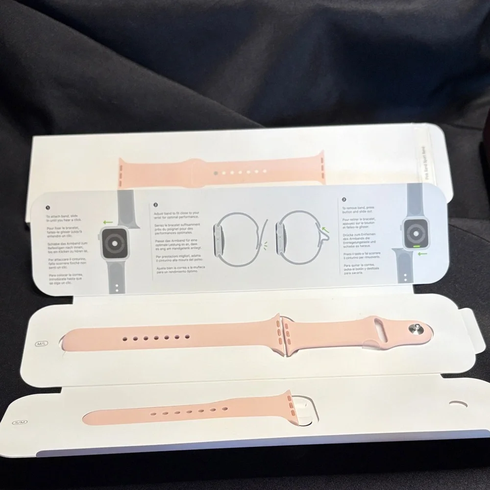 Apple Pink Wristband for Smartwatch